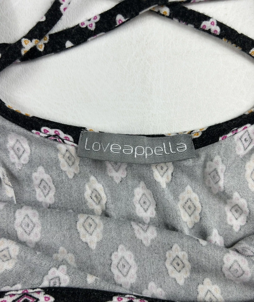 Stitch Fix Loveappella Kasi Knit Dress SZ Large Black   Scoop In Back EUC - Image 3 of 4