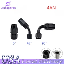 AN4 Swivel Hose End Fitting Adapter for Braided CPE Fuel Line