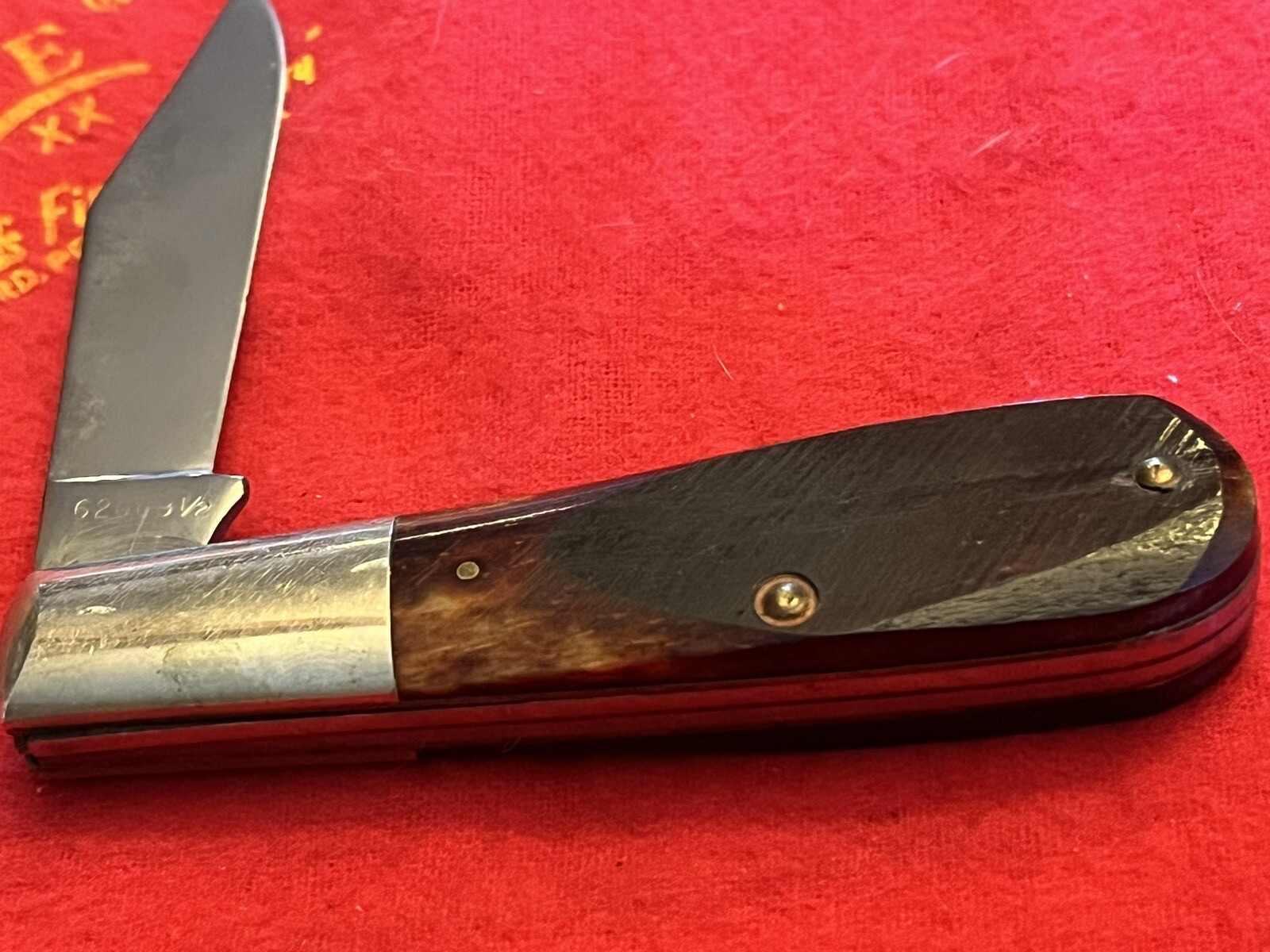 CASE XX Barlow Knife Vintage 196569 Saw Cut Bone eBay