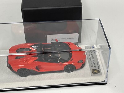 1/43 Looksmart Lamborghini Aventador Ultimae Roadster Orange Xanto