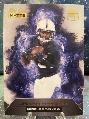 2022 Wild Card Matte JAHAN DOTSON SP Rookie Heat Inserts 2/75
