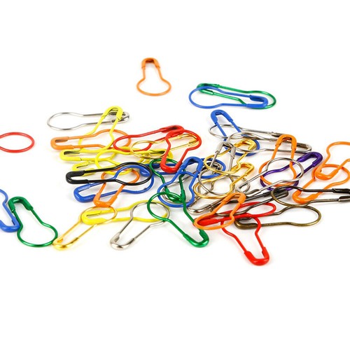 100Pc Metal Safety Pins Gourd Bulb Shape Pins Clip For Quilting Sewing Knittin в - Picture 5 of 16