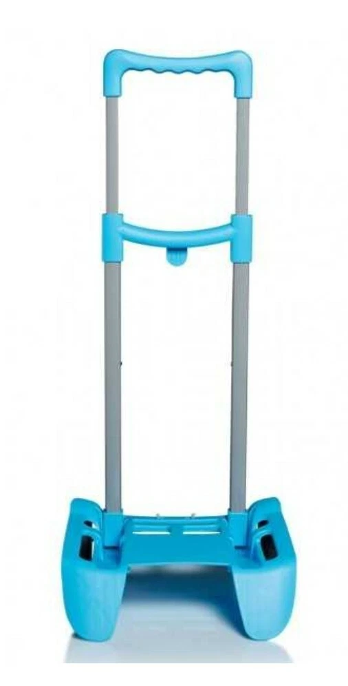 Carrello per Zaino Scuola Seven Sj Gang Porta Trolley Celeste Be Box Plus