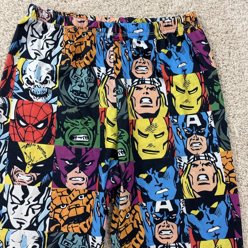 Pantalones de pijama elásticos para niños 10/12 America Spider de personajes de Marvel Foto 3 de 4