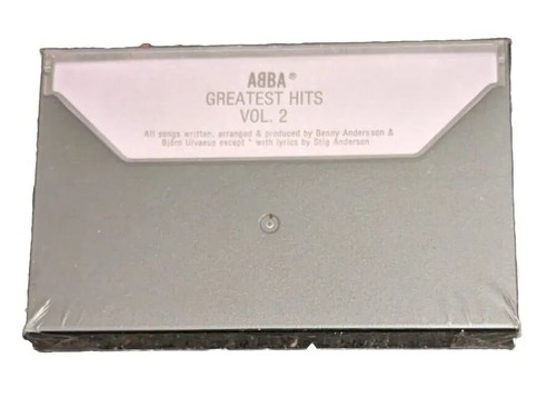Abba Greatest hits vol 2• New Sealed Audio Cassette 1979 C154239 - Picture 2 of 2