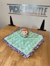 Hallmark Disney Little Mermaid Itty Bittys Ariel Lovey Security Blanket Swirls
