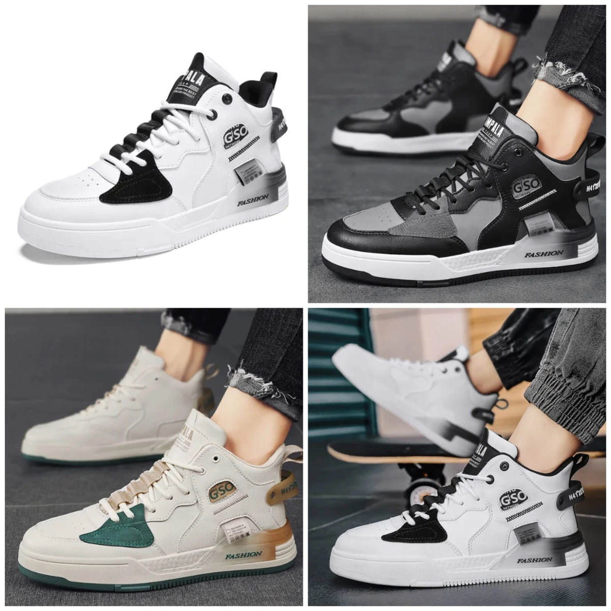 Basket homme streetwear hot sale