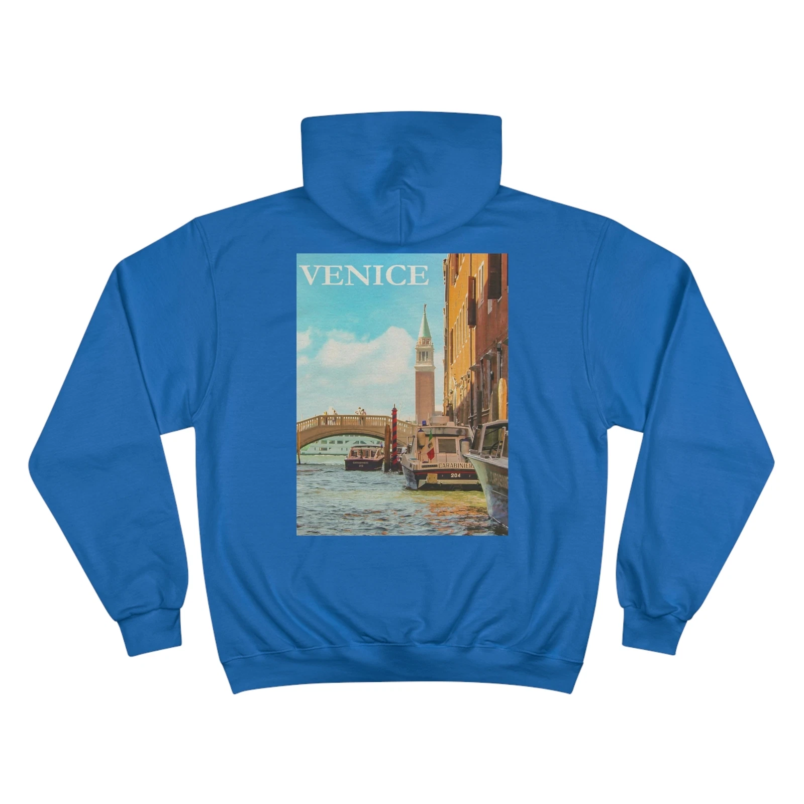 Visit Venice Travel Poster Hoodie