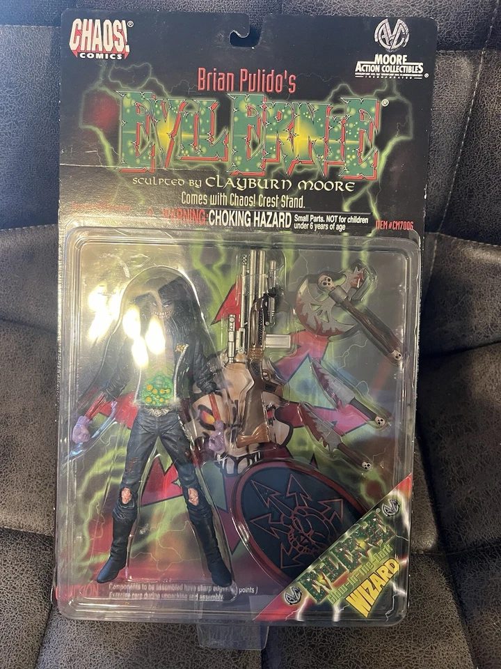 ЗЛАЯ ЭРНИ 1997 Экшн-фигурка Brian Pulido's Chaos Comics Moore Collectibles НОВАЯ - Изображение 2 из 4