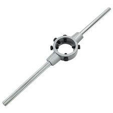 Round Die Stock Handle Wrench M12-M14 Metric Round Die Holder for 38mm/1-1/2 ...