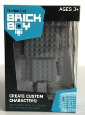 ThinkGeek Brick Boy Build On Figure Customizable Building Blocks Novelty NEW