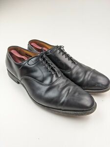 Allen Edmonds Park Avenue Black Cap Toe Oxfords Sz 14 E Wide Ebay