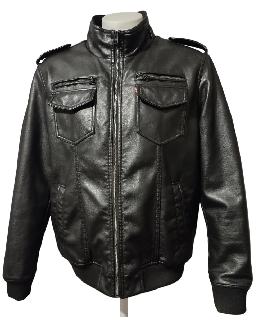 Levi strauss & co leather jacket sale
