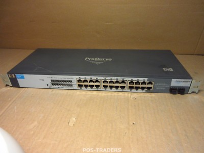 HP Procurve J9080A 1700-24 22x 10/100 Ports Switch + 2x MiniGBIC ports Netzwerk