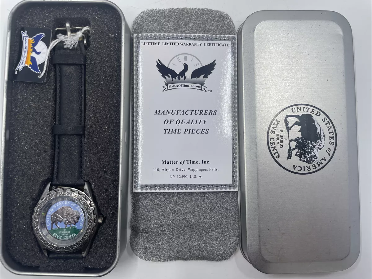 Buffalo nickel watch sale