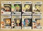 Funko Pop! Animation Monkey D. Luffy One Piece Complete Straw Hat Crew Set Of 8