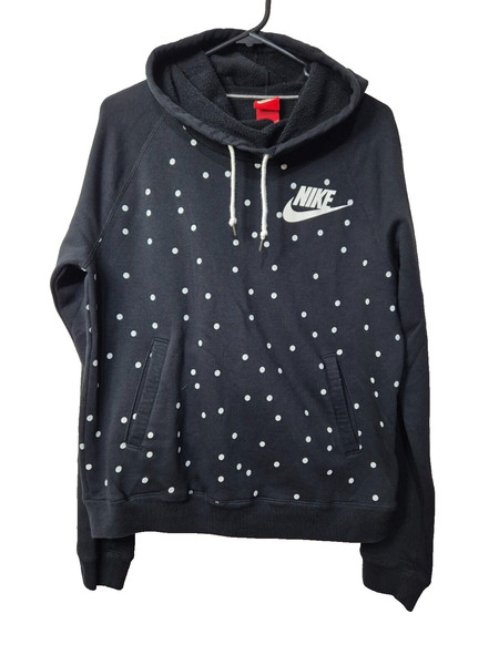 Nike Black Hoodie Jumper Pullover Women's Size Medium 668930-010