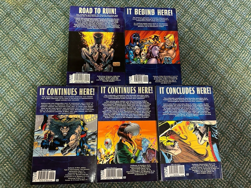 X-Men Age Of Apocalypse The Complete Epic Tpb Foto 2 de 2