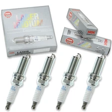 4 pc NGK 5245 ILFR7H Laser Iridium Spark Plugs for 1822A022 Ignition Wire xd