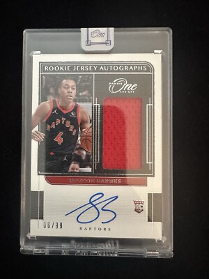 2021-22 Panini One and One - Rookie Jersey Autographs Scottie 