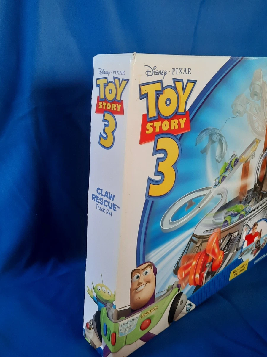 Hot Wheels Toy Story 3 Claw Rescue Track Set - New Sealed - Disney 2009