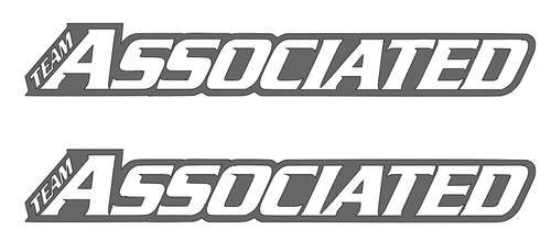 TEAM ASSOCIATED DIE-CUT Decal Sticker ( 2 PCS ) Offroad RC Truck NEW - Picture 5 of 12