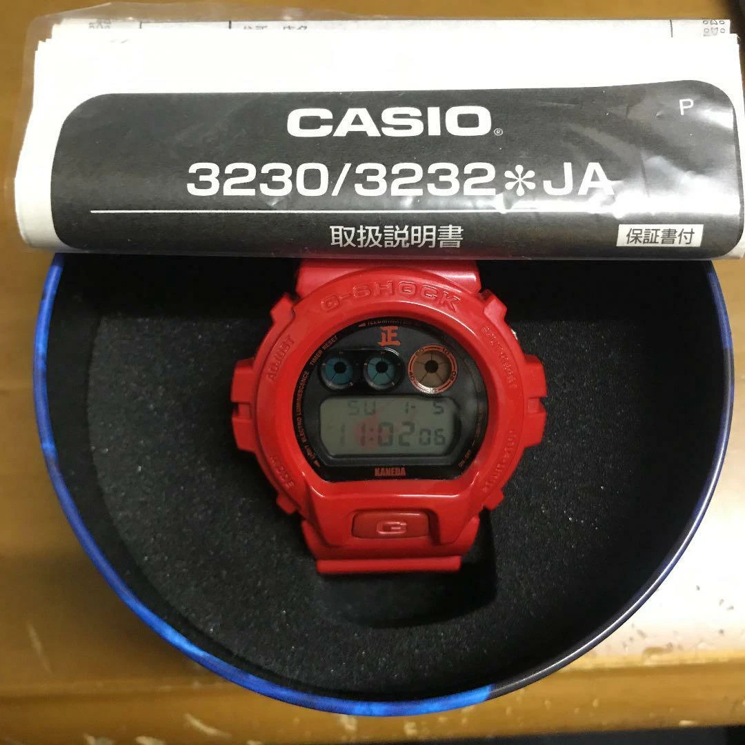 G-SHOCK AKIRA collaboration Digital Watch Kaneda model 1000 Limited Red JP