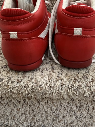 Vintage Vans Red leather ‘66 Size 8 Women’s 45394-73 Free Shipping USA - Picture 7 of 8