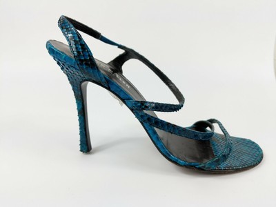 karen millen blue sandals