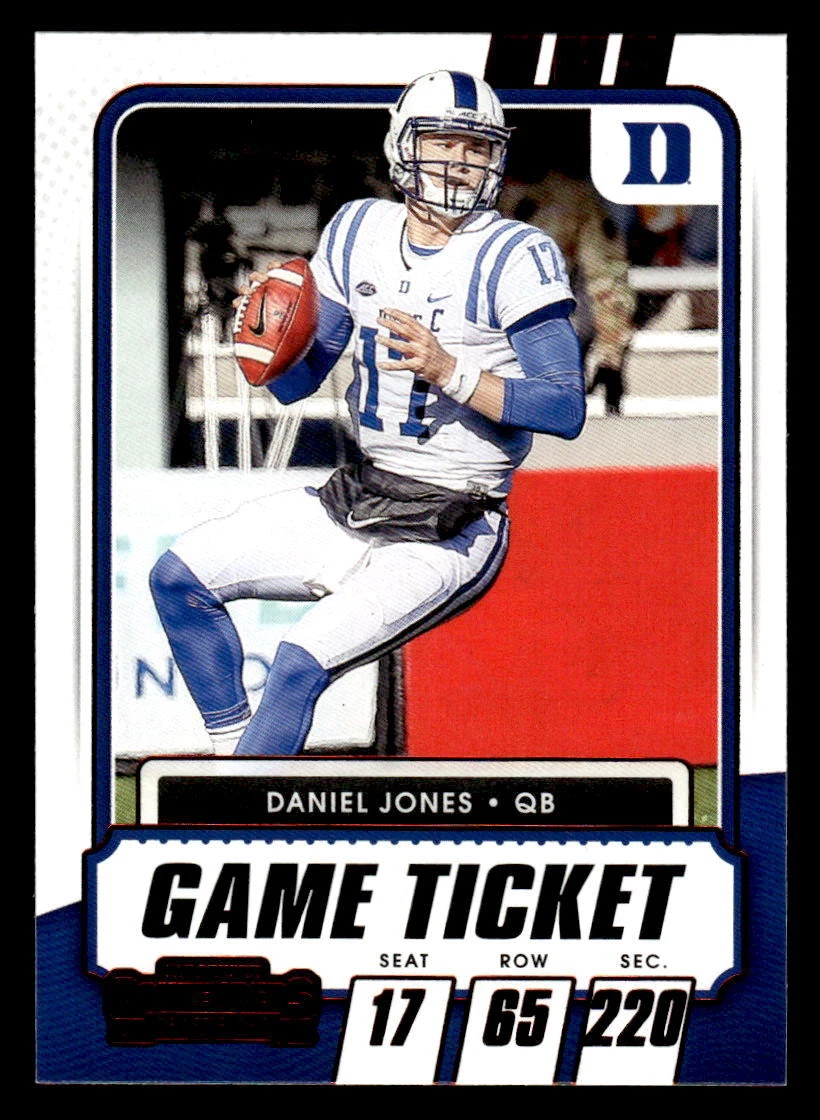 Daniel Jones trading card