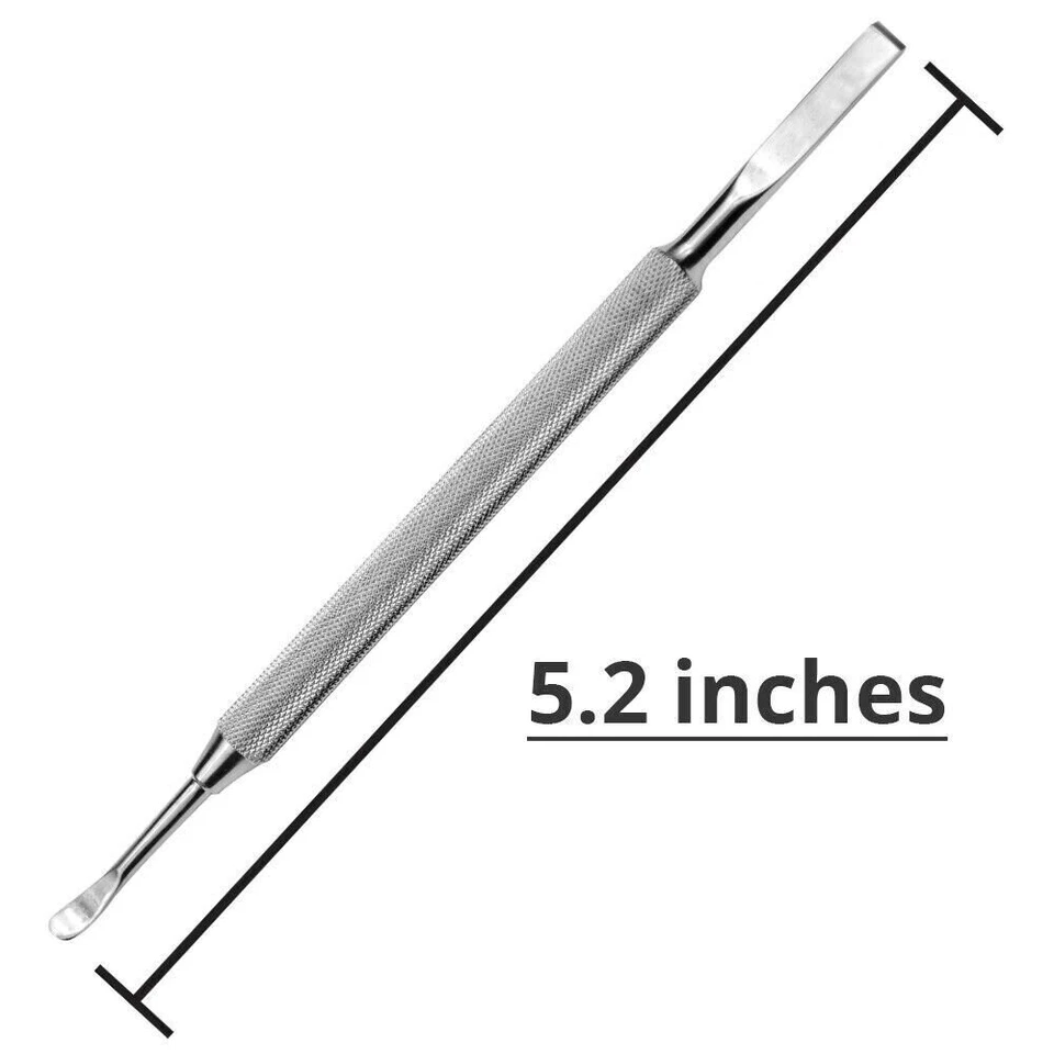 Karlash Professional Cuticle Pusher Stainless Steel and Nail Cleaner #7 - Image 4 of 4