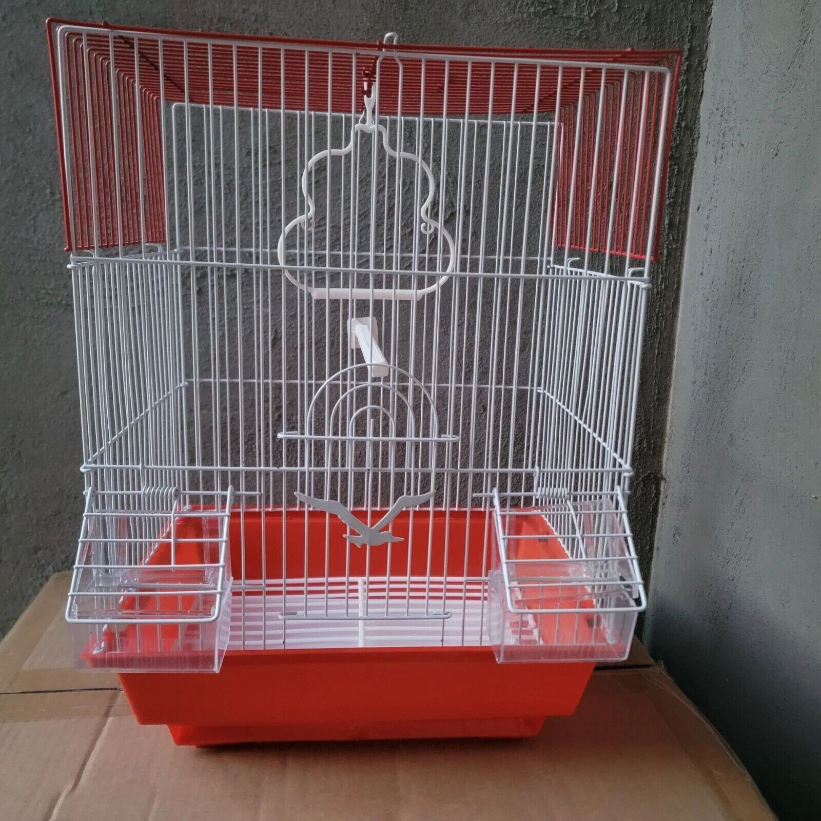 A&E Flat Top Parakeet and Small Bird Cage12x9x15