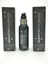 Sebastian No.Breaker Hybrid Bonding & Styling Spray 3.38 oz-Pack of 2