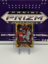 Najee Harris 2021 Panini Prizm All American Gold Cracked Ice Rookie Alabama 