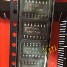 (5PCS) MC3303D IC OPAMP GP 1MHZ QU 14SOIC 3303 MC3303 NEW 