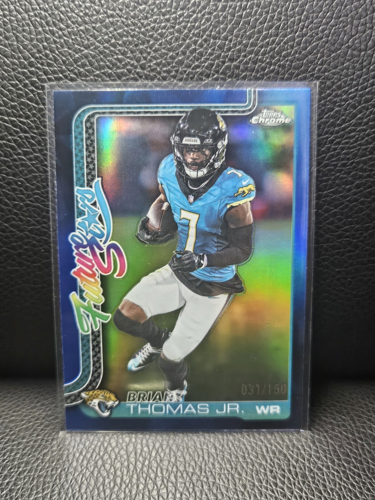 Topps Chrome Future Stars Blue Brian Thomas Jr. #FS-4 Jaguars /150