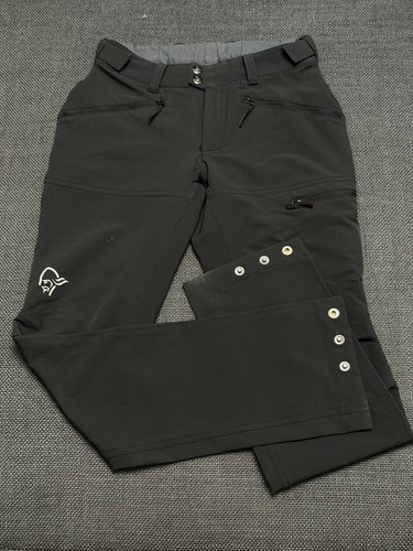 Norrona Falketind Flex1 Pants Jr Junior Kids Size 152 Caviar / Black Outdoor