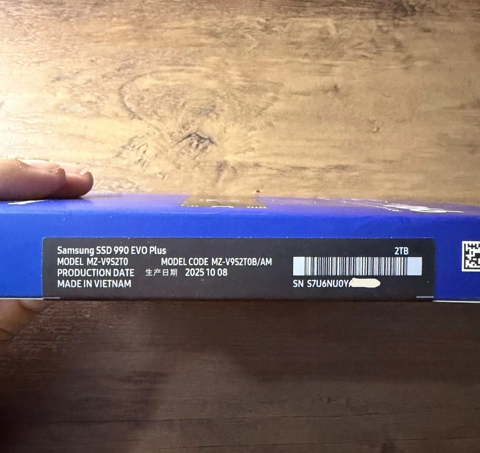 Samsung 990 EVO Plus SSD 2TB, PCIe Gen 4x4, Gen 5x2 M.2 - MZ-V9S2T0B/AM - NEW - Image 4 of 4