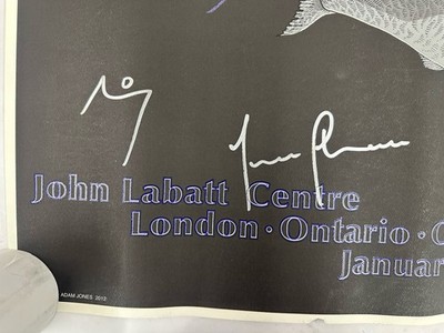 Tool Concert Poster Jan 26 2012 London Ontario Canada John Labatt