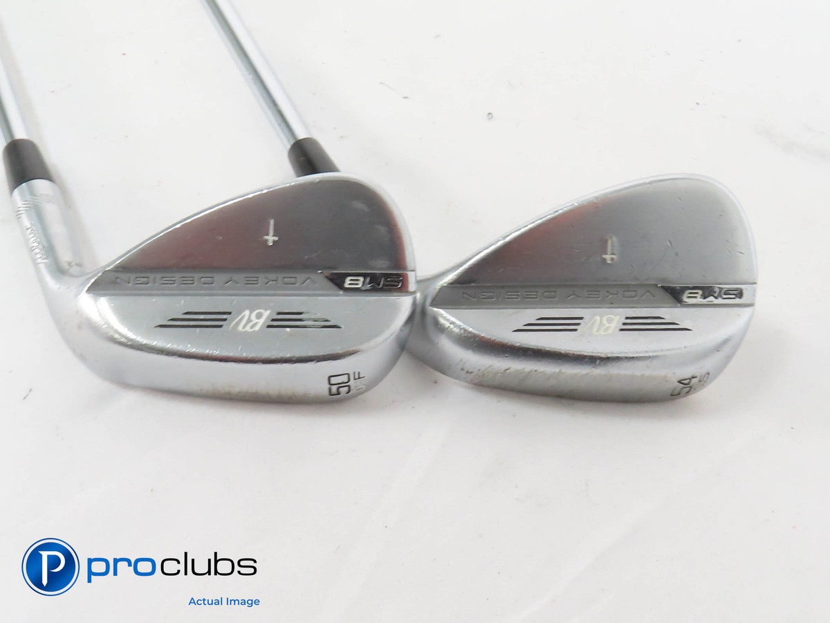 Titleist Vokey SM8 50*, 54* Wedge Set - DG Tour Issue S400