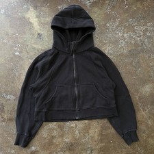 Lululemon Scuba Hoodie Full Zip Oversized M/L Black