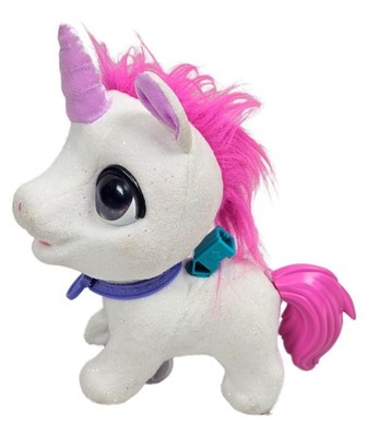 Hasbro Fur Real Pets 2018 Walk-A-Lots Big Wags Unicorn Pet Toy | No Leash