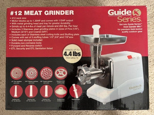 Guide Series Professional Meat Grinder #12 Parts  PRICES OF PARTS IN DESCRIPTION