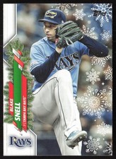 2020 Topps Holiday Blake Snell #HW40a Tampa Bay Rays
