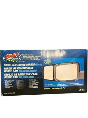 K-Source 80710 Towing Mirrors DODGE RAM 1500, 2500 & 3500 Snap-On 