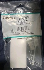 Panduit Mini-Com CBX2WH-AY 2-Module Elongated Surface Mount Box - White - NEW