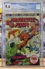FANTASTIC FOUR #166 ~ 1/1976 ~ CGC Grade 9.6, White Pages ~ "Thing vs. The Hulk"