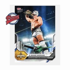 El Grande Americano AAA Mega Champion 2026 WWE Topps NOW Card 99 Presale
