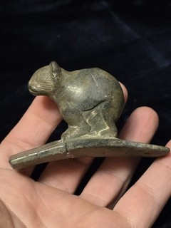 Authentic Arrowhead "Pipe" Native American Artifact "Read Description"