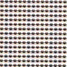 90's Condors in the Electromagnetic Field by Mark McCloud - Vintage Blotter Art 